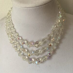 Elegant Crystal Beaded Necklace